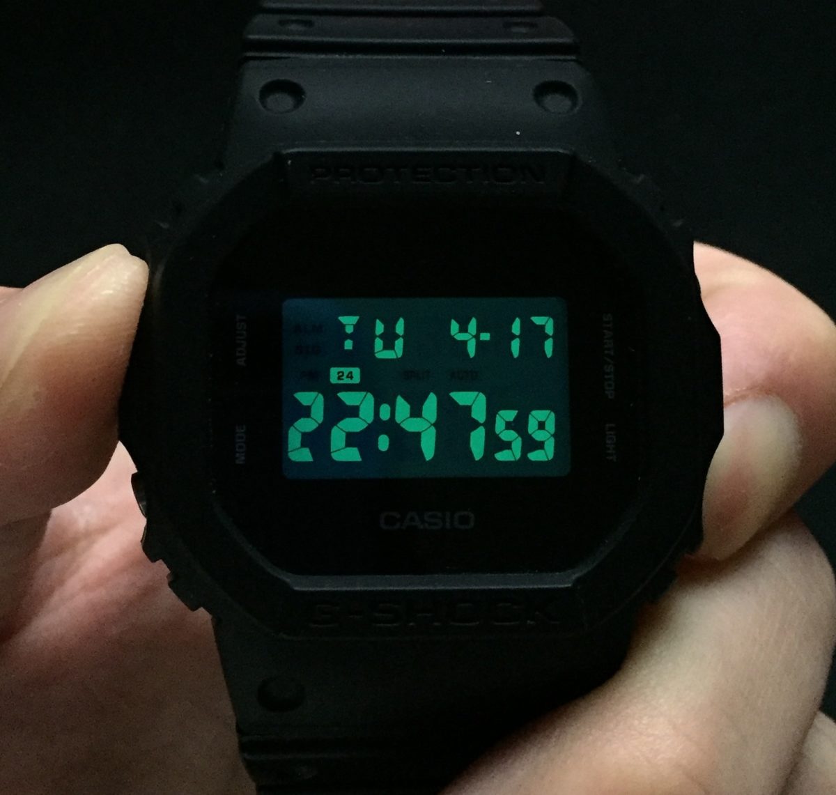DW-5600BB-1JFバックライト